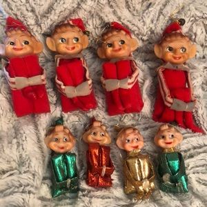 8 kneehugger elves Vintage